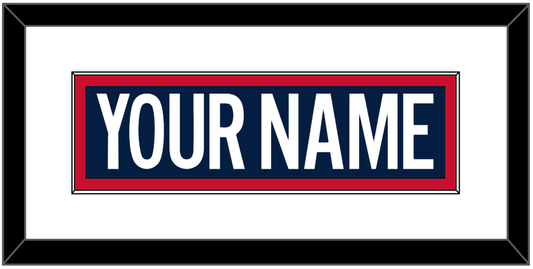 Washington Nameplate - 2018 Stadium Series Blue Jersey - Essential Tier 1