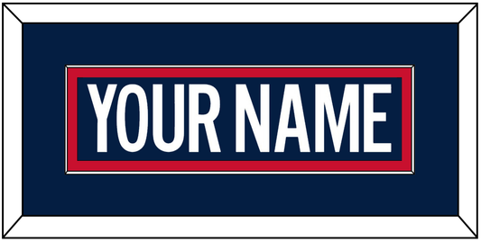 Washington Nameplate - 2018 Stadium Series Blue Jersey - Essential Tier 2