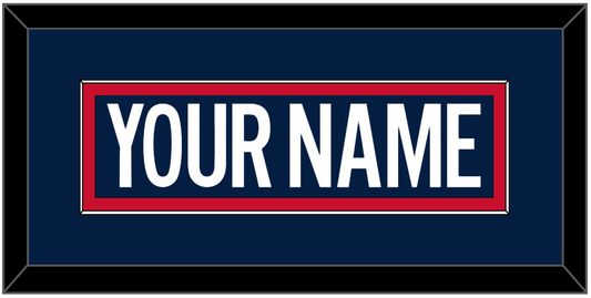 Washington Nameplate - 2018 Stadium Series Blue Jersey - Essential Tier 2