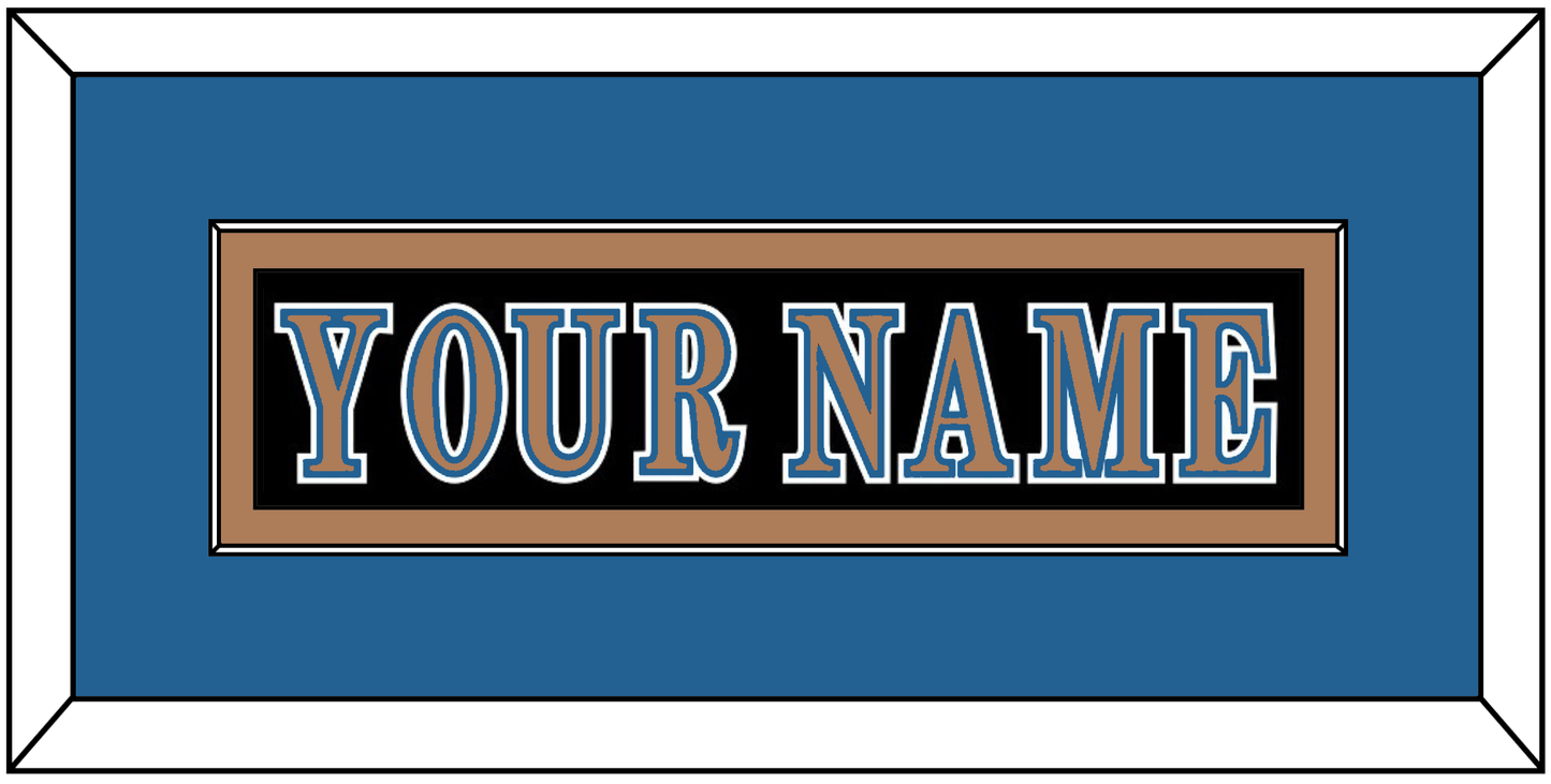 Washington Nameplate - Road Black (1997-2007) - Essential Tier 2