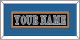Washington Nameplate - Road Black (1997-2007) - Single Mat 2