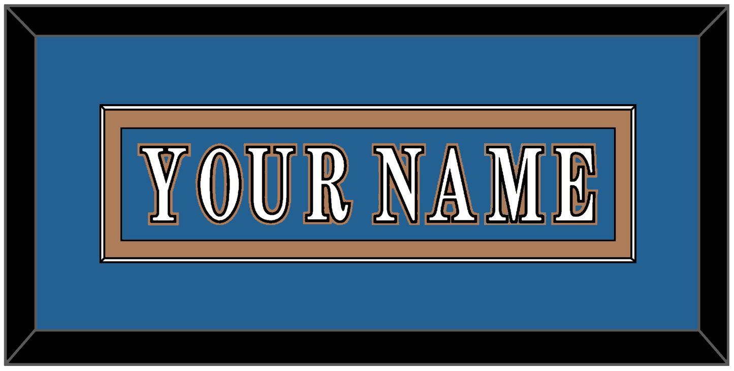 Washington Nameplate - Road Blue (1995-2000) - Essential Tier 2
