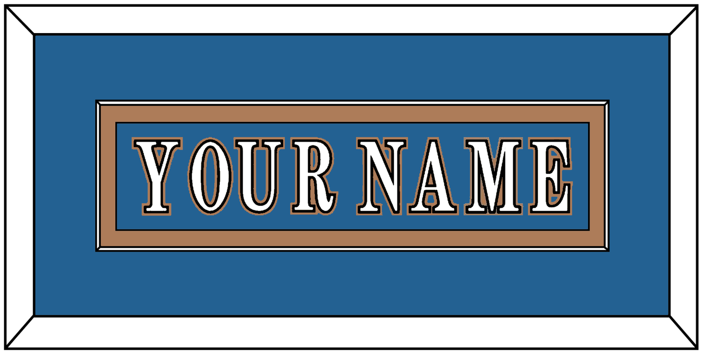 Washington Nameplate - Road Blue (1995-2000) - Essential Tier 2
