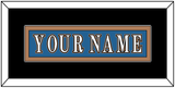 Washington Nameplate - Road Blue (1995-2000) - Single Mat 3