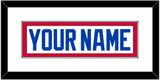 Washington Nameplate - Home White (1979-1987) - Single Mat 1