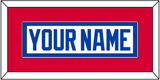 Washington Nameplate - Home White (1979-1987) - Single Mat 2