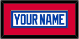 Washington Nameplate - Home White (1979-1987) - Single Mat 2