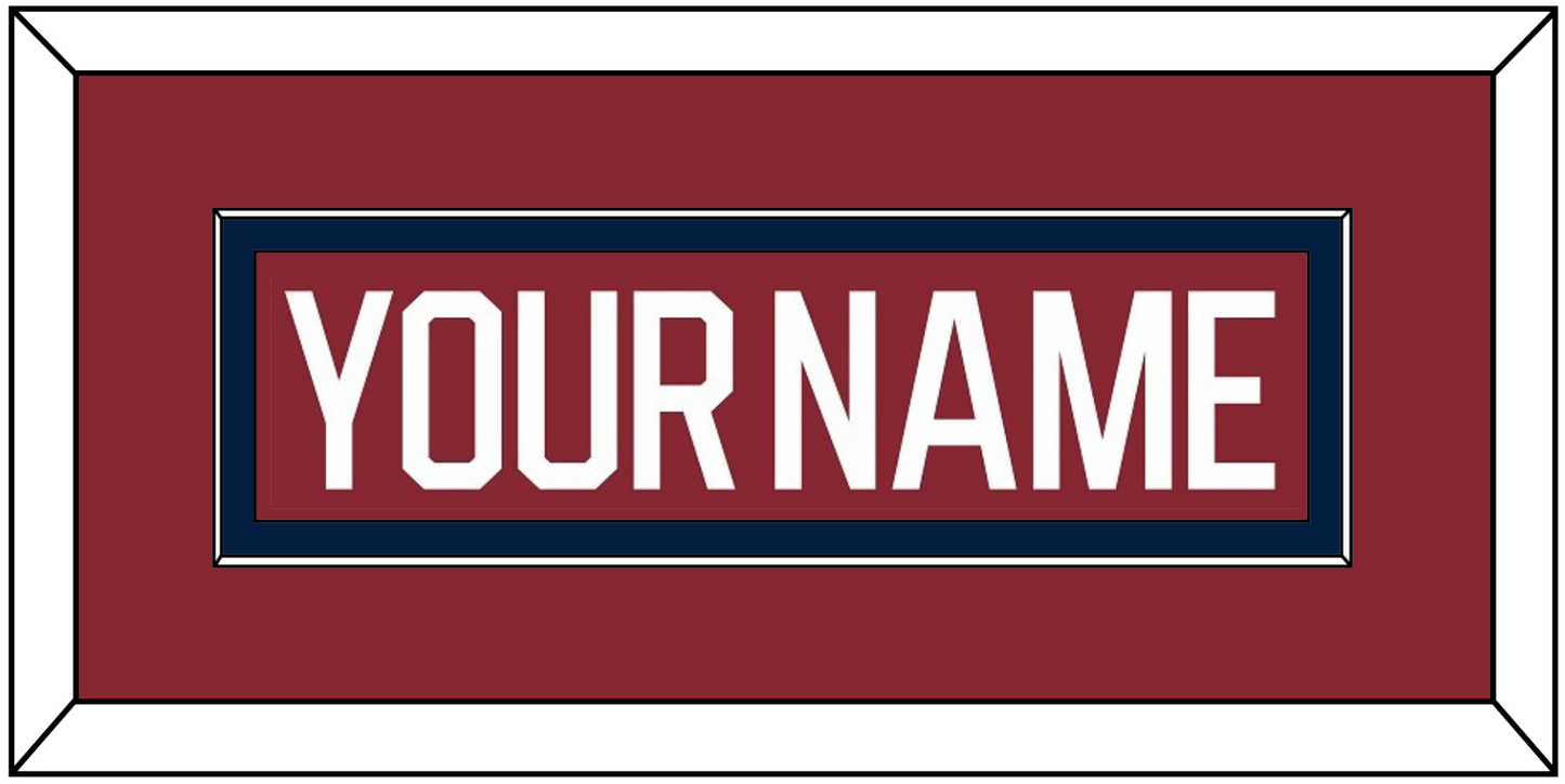 Washington Nameplate - 2015 Winter Classic Garnet - Essential Tier 2