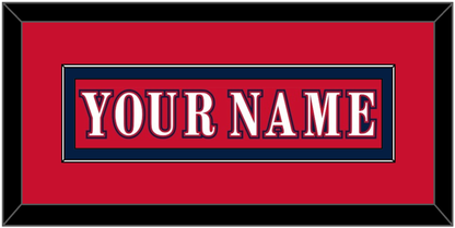 Washington Nameplate - Reverse Retro Red (2020-2021) - Essential Tier 1