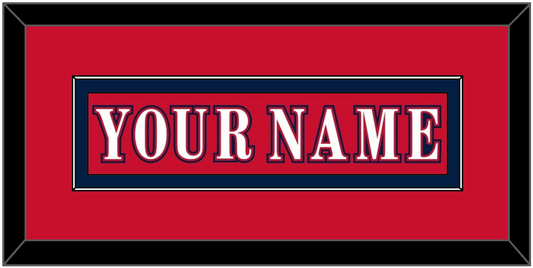 Washington Nameplate - Reverse Retro Red (2020-2021) - Essential Tier 1