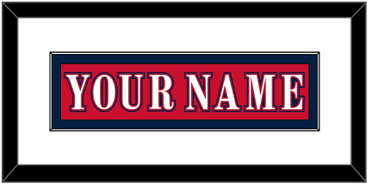Washington Nameplate - Reverse Retro Red (2020-2021) - Essential Tier 2