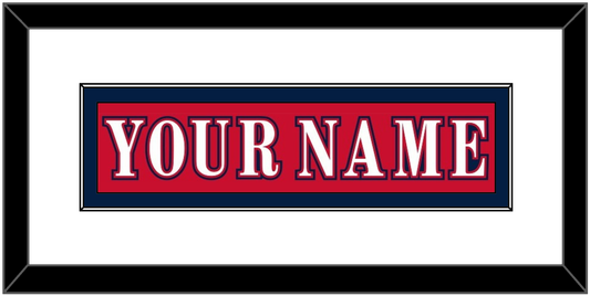 Washington Nameplate - Reverse Retro Red (2020-2021) - Essential Tier 2