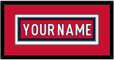 Washington Nameplate - Home Red - Double Mat 2
