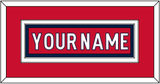 Washington Nameplate - Home Red - Double Mat 2