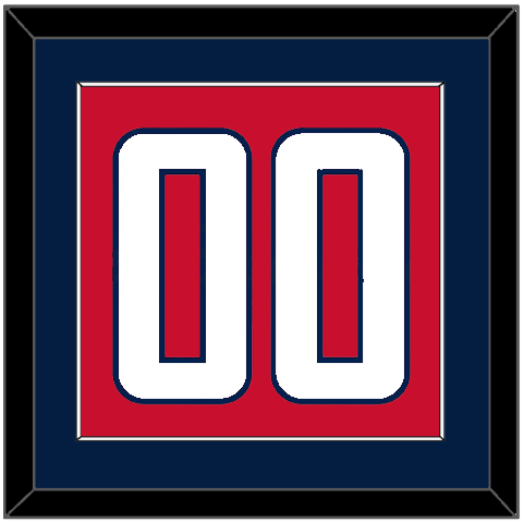 Washington Number (Back) - Home Red - Essential Tier 2