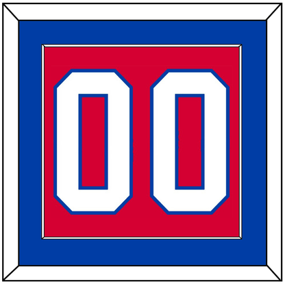 Washington Number (Back) - Alternate Red (2018-2020) - Essential Tier 2