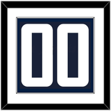 Washington Number (Back) - Alternate Blue (2021-2024) - Single Mat 1
