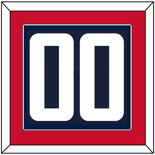 Washington Number (Back) - Alternate Blue (2021-2024) - Essential Tier 2