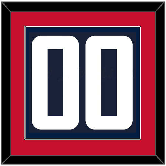 Washington Number (Back) - Alternate Blue (2021-2024) - Essential Tier 2
