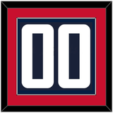 Washington Number (Back) - Alternate Blue (2021-2024) - Single Mat 2