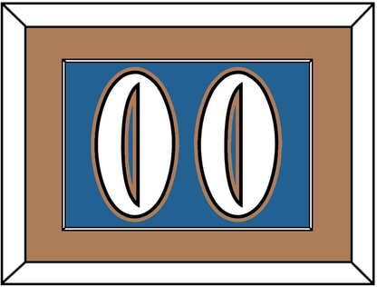 Washington Number (Back) - Road Blue (1995-2000) - Essential Tier 3