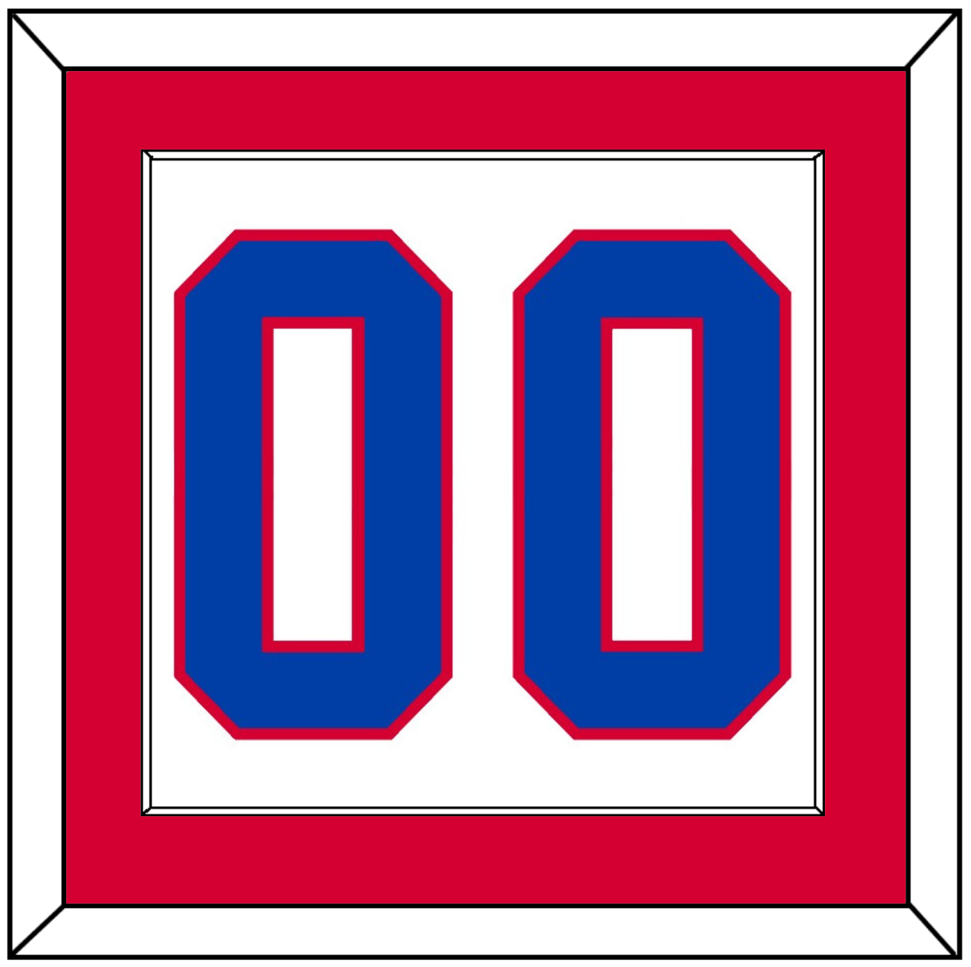 Washington Number (Back) - 2011 Winter Classic White - Essential Tier 1