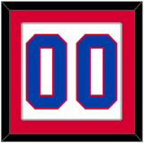 Washington Number (Back) - 2011 Winter Classic White - Single Mat 1