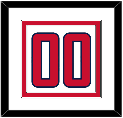 Washington Number (Back) - Road White - Signature Tier 1
