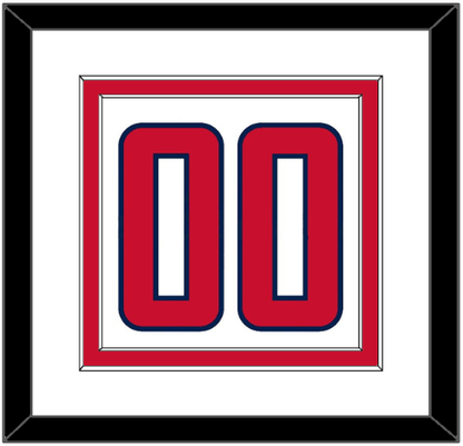 Washington Number (Back) - Road White - Signature Tier 1