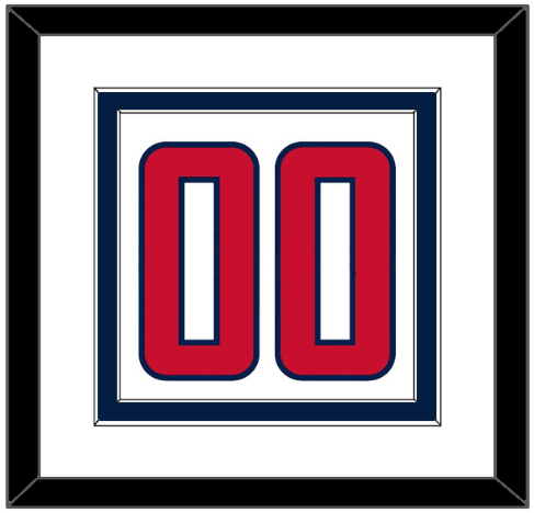 Washington Number (Back) - Road White - Signature Tier 2
