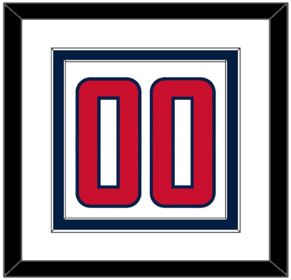 Washington Number (Back) - Road White - Signature Tier 2
