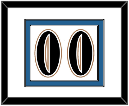 Washington Number (Back) - Home White (1995-2007) - Signature Tier 1