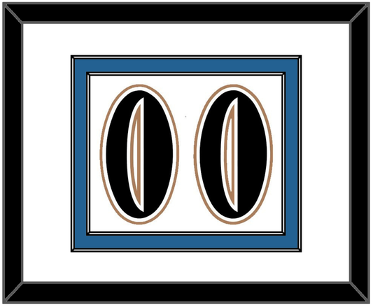 Washington Number (Back) - Home White (1995-2007) - Signature Tier 1
