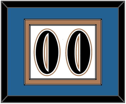 Washington Number (Back) - Home White (1995-2007) - Signature Tier 2