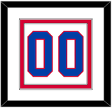 Washington Number (Back) - 2011 Winter Classic White - Double Mat 1