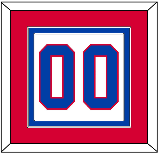 Washington Number (Back) - 2011 Winter Classic White - Signature Tier 2