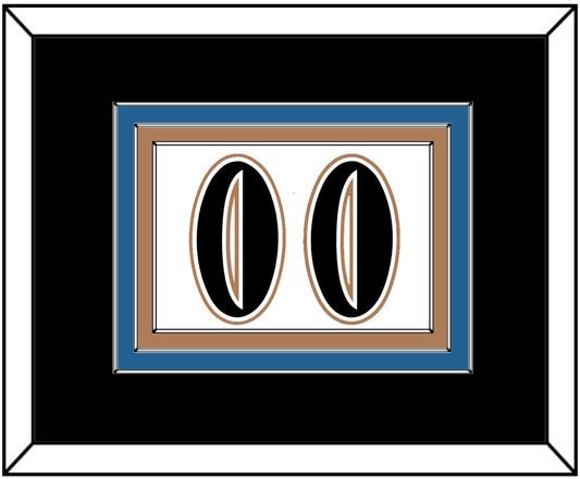 Washington Number (Back) - Home White (1995-2007) - Premier Tier 2
