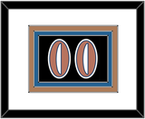 Washington Number (Back) - Road Black (1997-2007) - Triple Mat 1