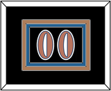 Washington Number (Back) - Road Black (1997-2007) - Triple Mat 2