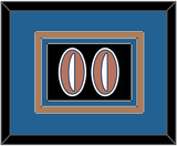 Washington Number (Back) - Road Black (1997-2007) - Triple Mat 3