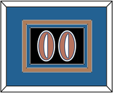 Washington Number (Back) - Road Black (1997-2007) - Triple Mat 3