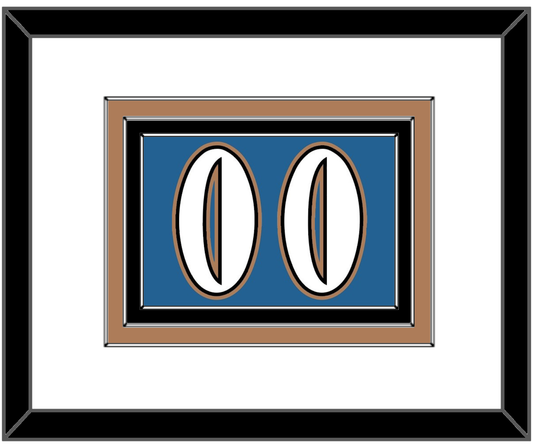 Washington Number (Back) - Road Blue (1995-2000) - Premier Tier 1