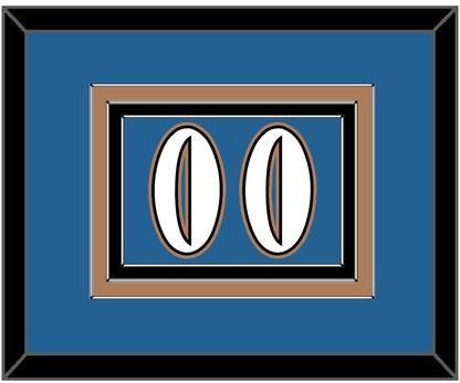 Washington Number (Back) - Road Blue (1995-2000) - Premier Tier 2