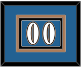 Washington Number (Back) - Road Blue (1995-2000) - Triple Mat 2