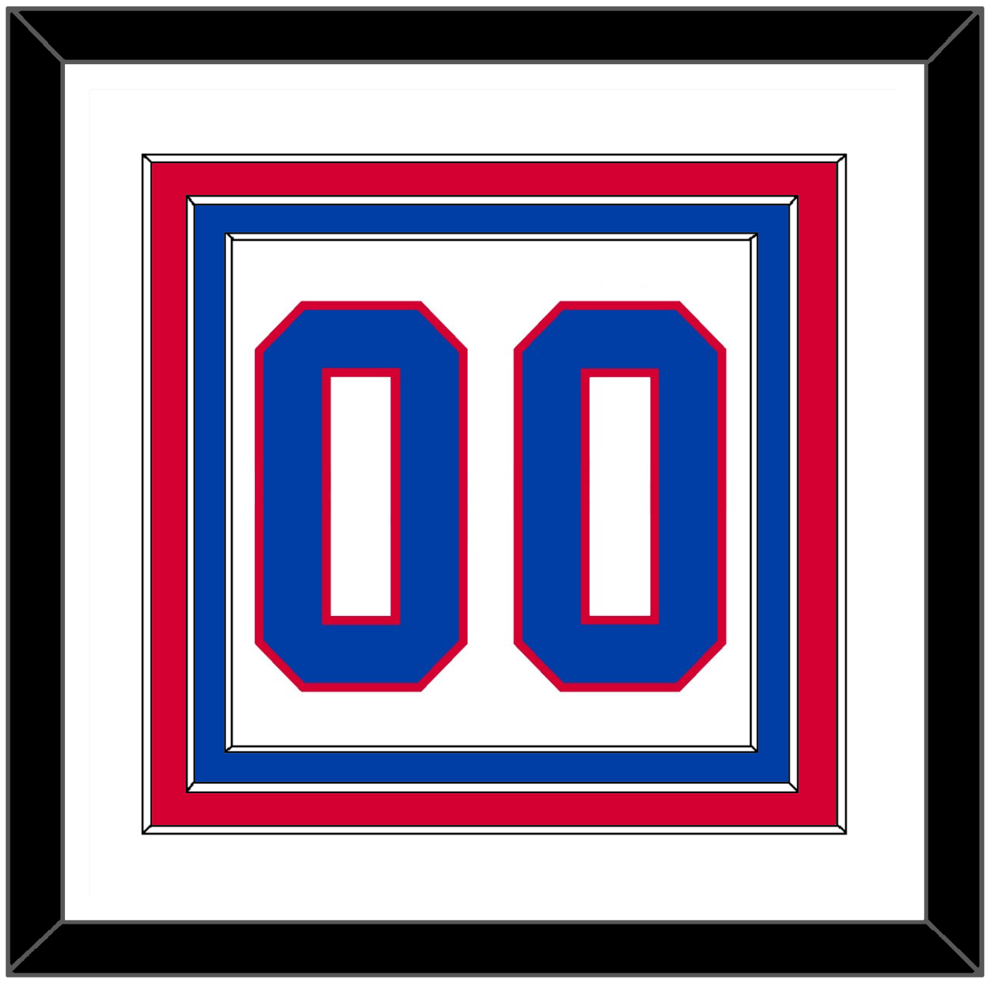 Washington Number (Back) - Alternate White (2011-2015) - Premier Tier 1