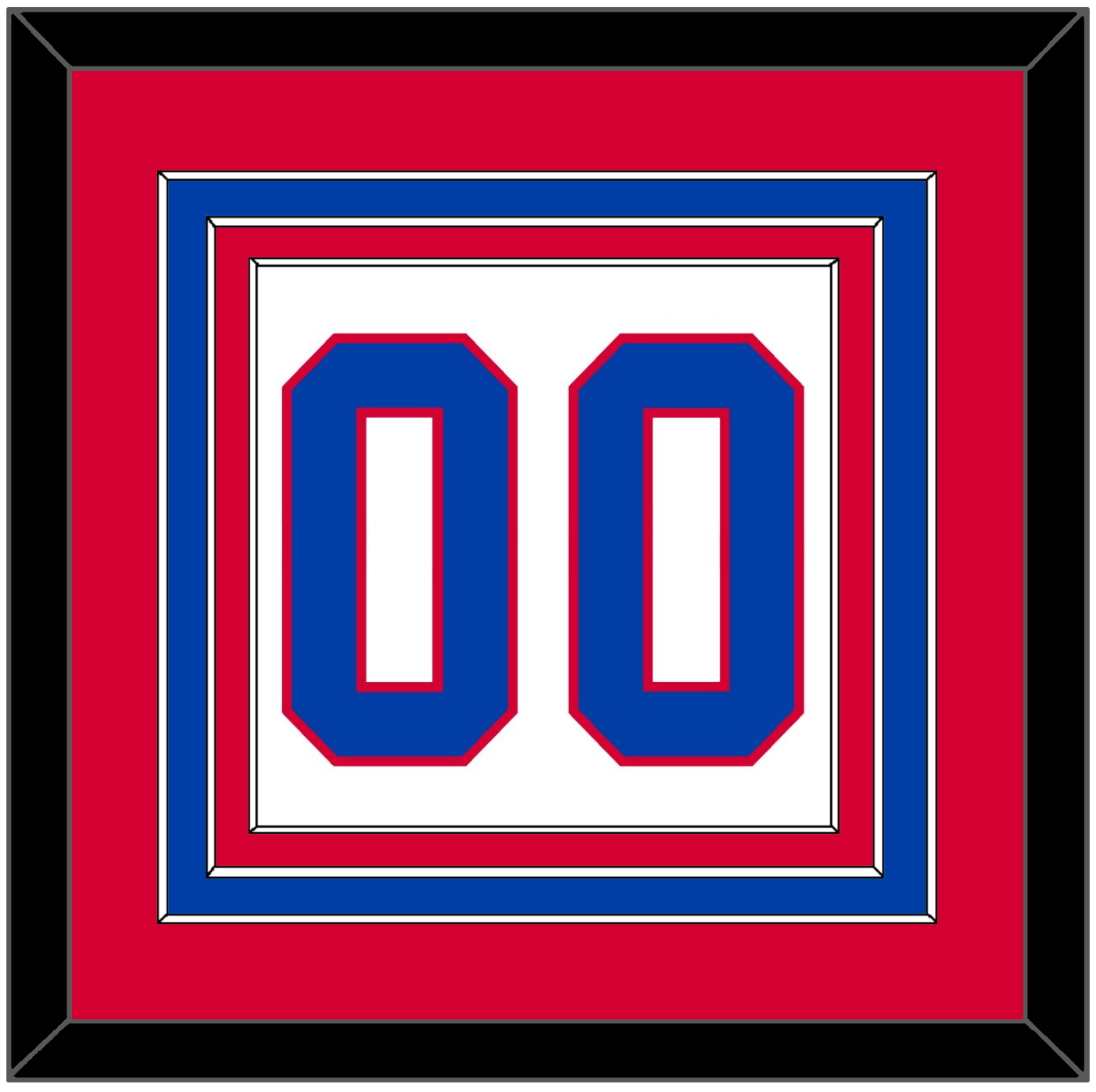 Washington Number (Back) - 2011 Winter Classic White - Premier Tier 2
