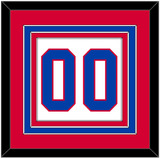 Washington Number (Back) - Home White (1979-1987) - Triple Mat 2