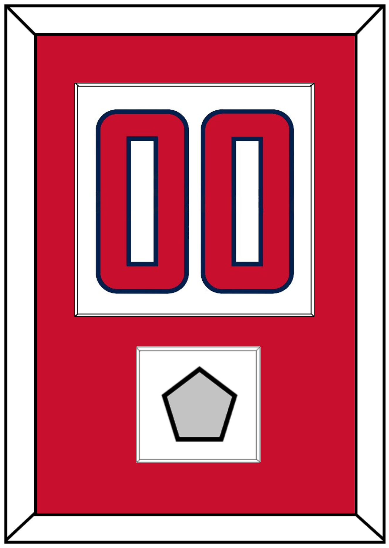 Washington Number (Back) & Stanley Cup Finals Patch - Road White - Essential Tier 1