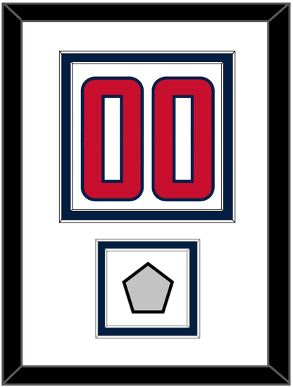 Washington Number (Back) & Stanley Cup Champions Patch - Road White - Signature Tier 2