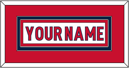 Washington Nameplate - Road White - Signature Tier 1